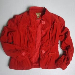 Anthropologie Elevenses corduroy jacket